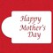 Happy Mother's Day Cake Stencil | C053 by Designer Stencils | Stencils for Royal Icing, Airbrush, Dusting Powder |